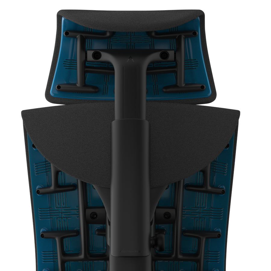Atlas-Headrest für Herman Miller Embody (Black Cyan Gaming)