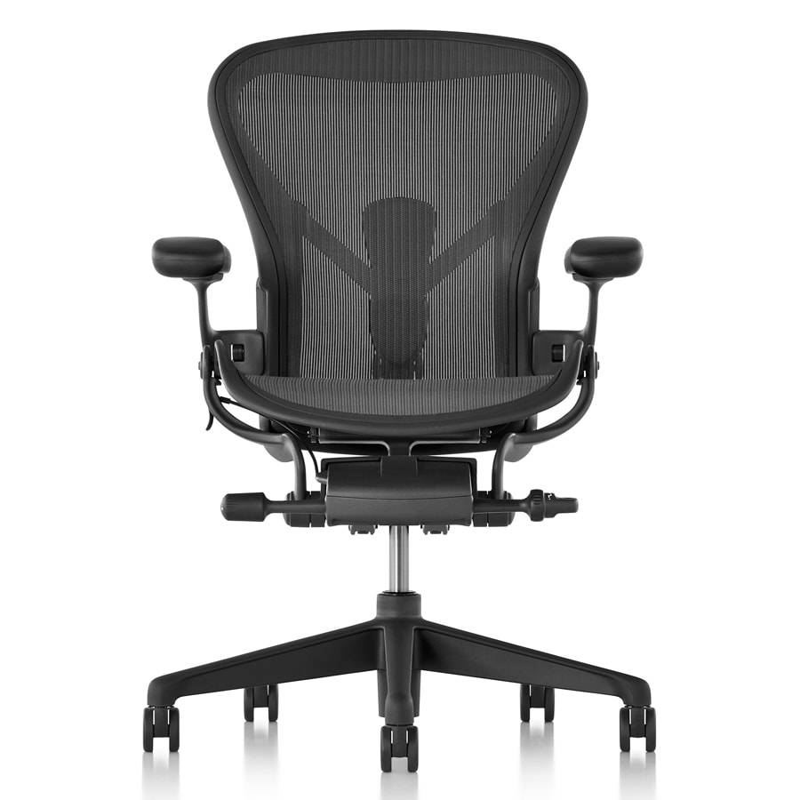 Herman Miller Aeron Remastered PostureFit SL Graphite Refurbished